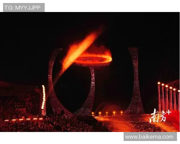 全运会史上初次：电光水雾“点着”主火炬塔，不必真火